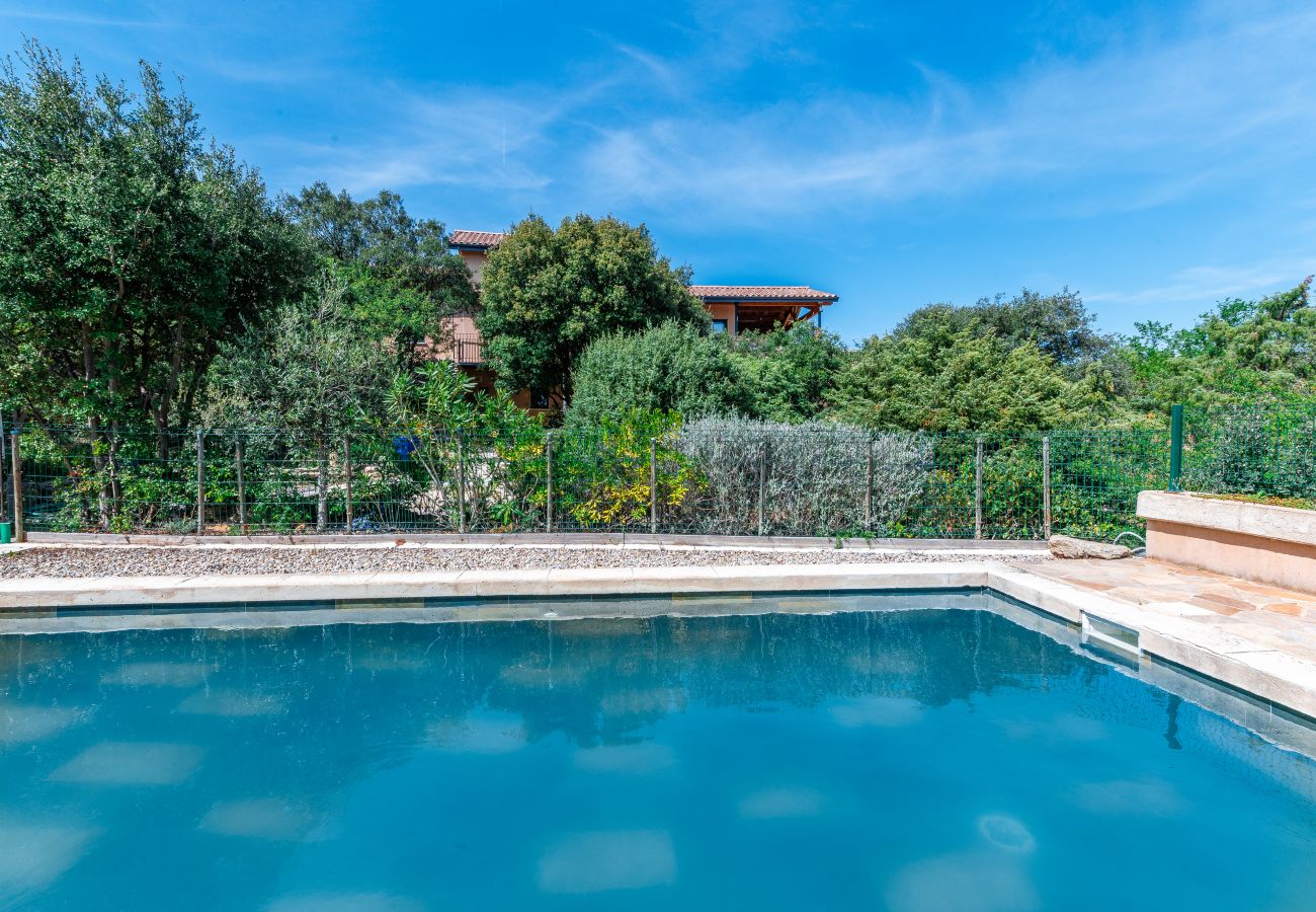 Villa in Réauville - La Villa Regardelle, atemberaubende Aussicht, eingezäuntes Schwimmbad, in der Nähe von Grignan