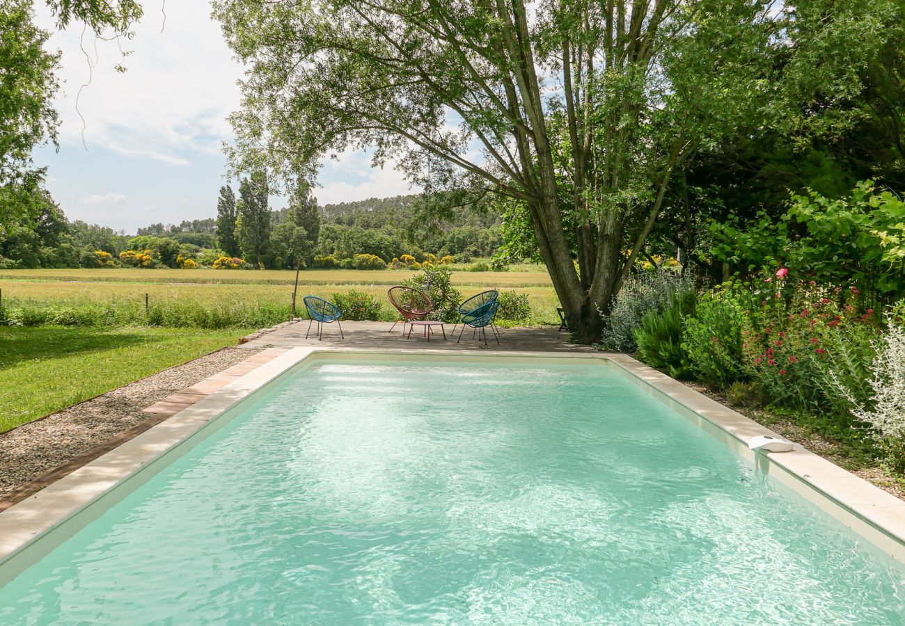 Ferienhaus in Clansayes - La Bastide Garance, privates Schwimmbad, auf dem Land, in der Drôme
