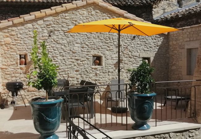 Ferienhaus in Saint-Restitut - Steinhaus im Dorf mit Becken, Saint-Restitut – Drôme Provençale Ferienhaus in Saint-Restitut - Steinhaus im Dorf mit Becken, Saint-Restitut – Drôme Provençale