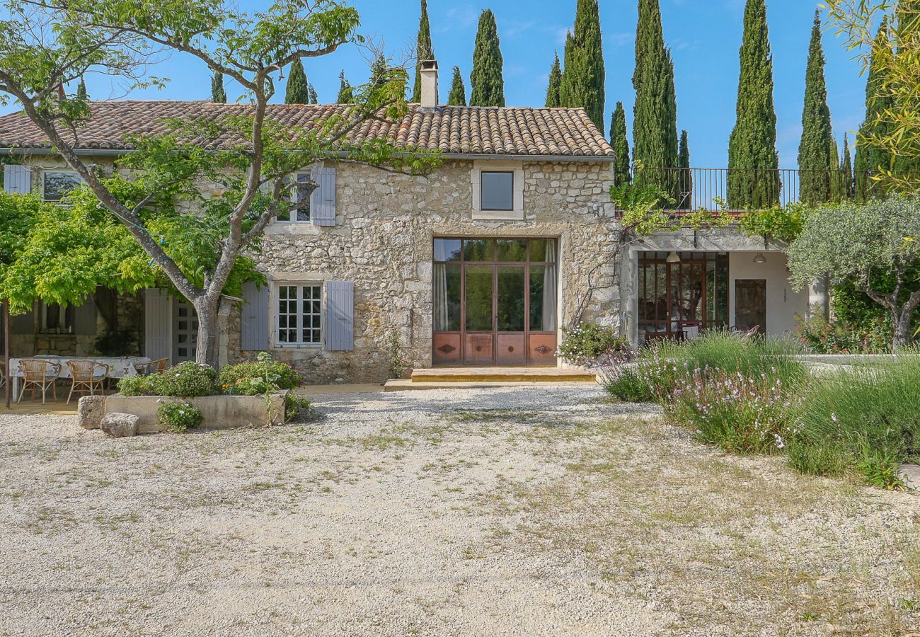 Huis in La Garde-Adhémar - Le Mas des Rochettes, privé zwembad, rustig, La Garde Adhémar