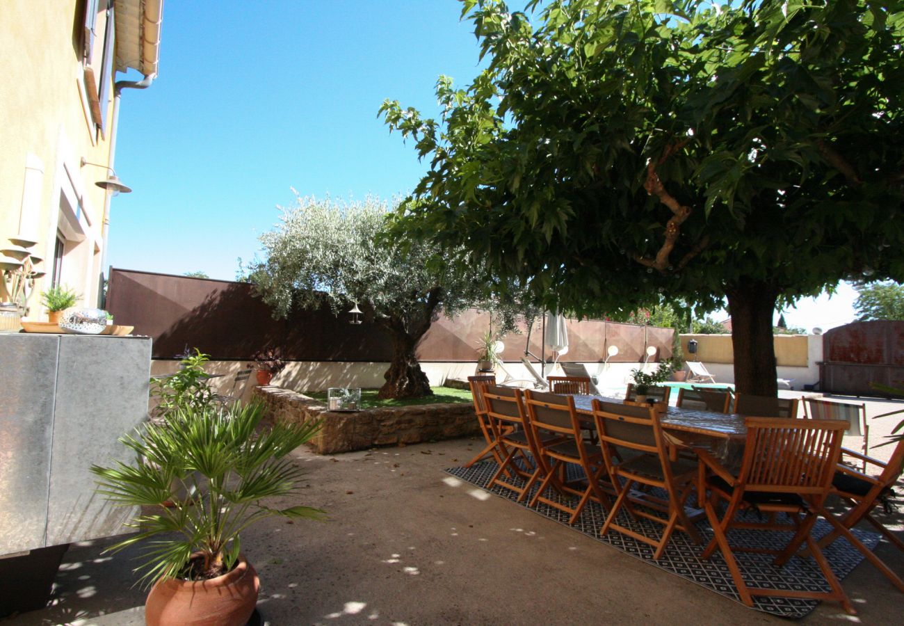 Huis in Suze-la-Rousse - La Maison de la Verdière, piscine privée