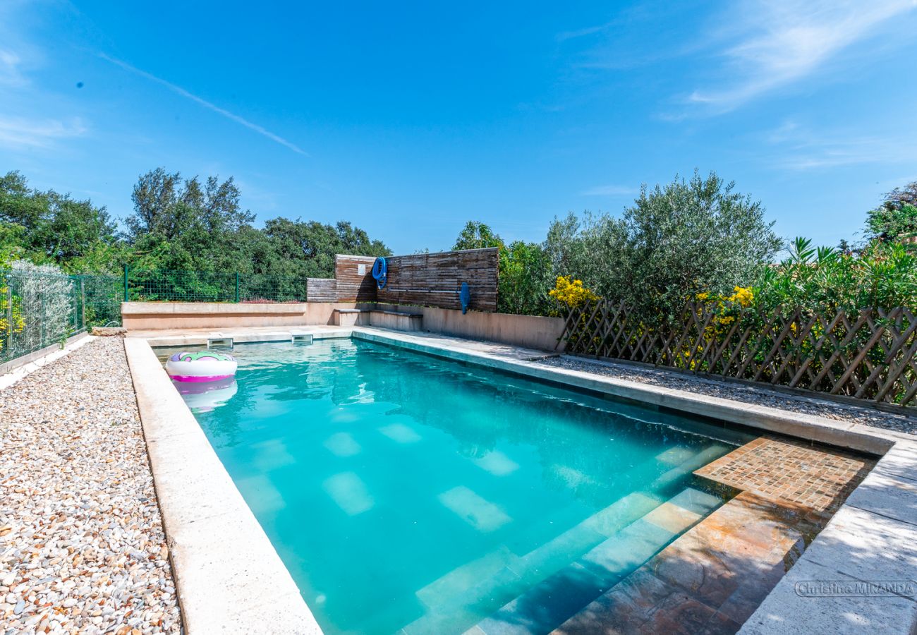 Villa in Réauville - La Villa Regardelle, adembenemend uitzicht, omheind zwembad, vlakbij Grignan