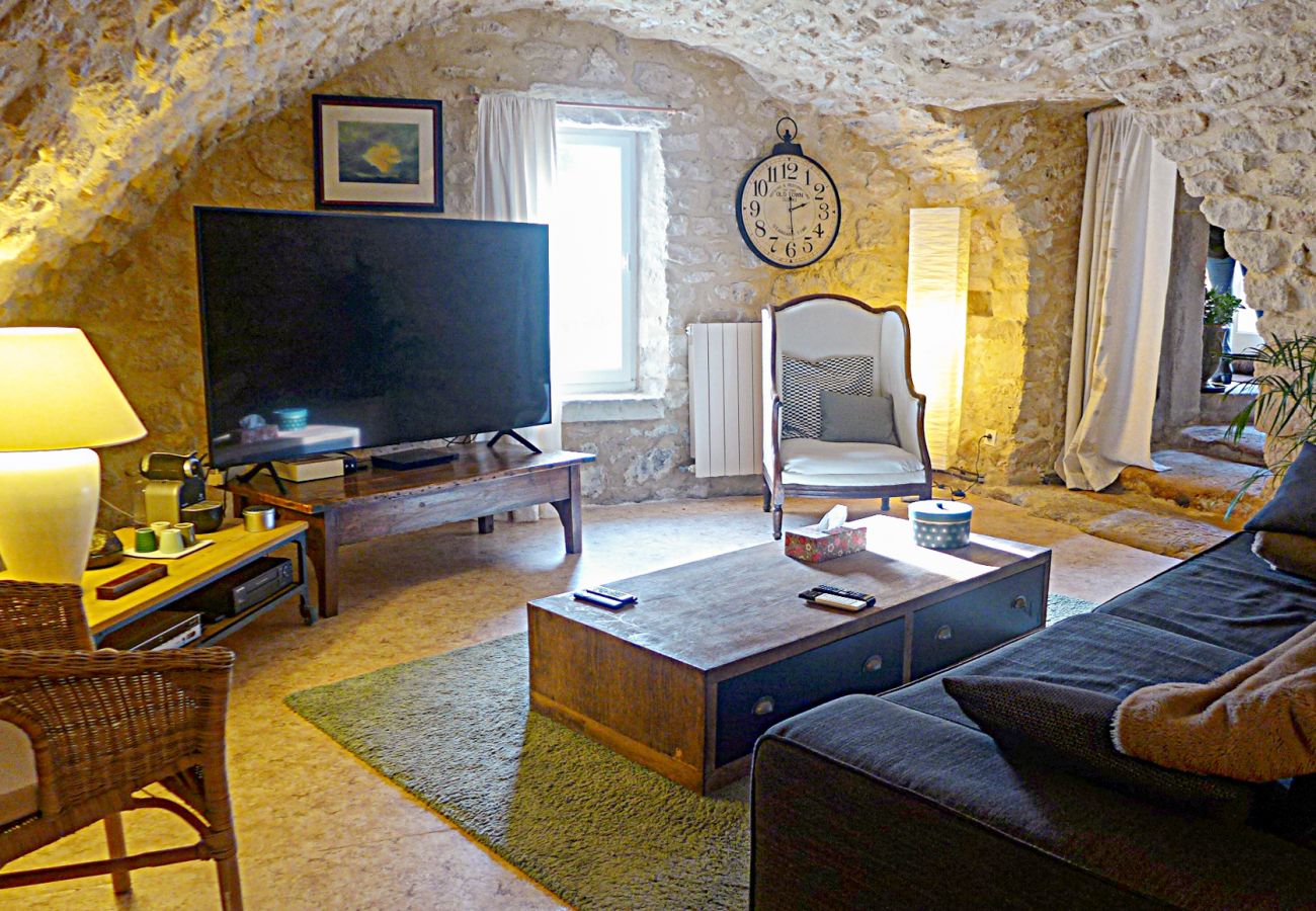 Huis in Saint-Restitut - Le Mas de Marie, in Drôme Provençale, een 100% natuurlijke parenthese