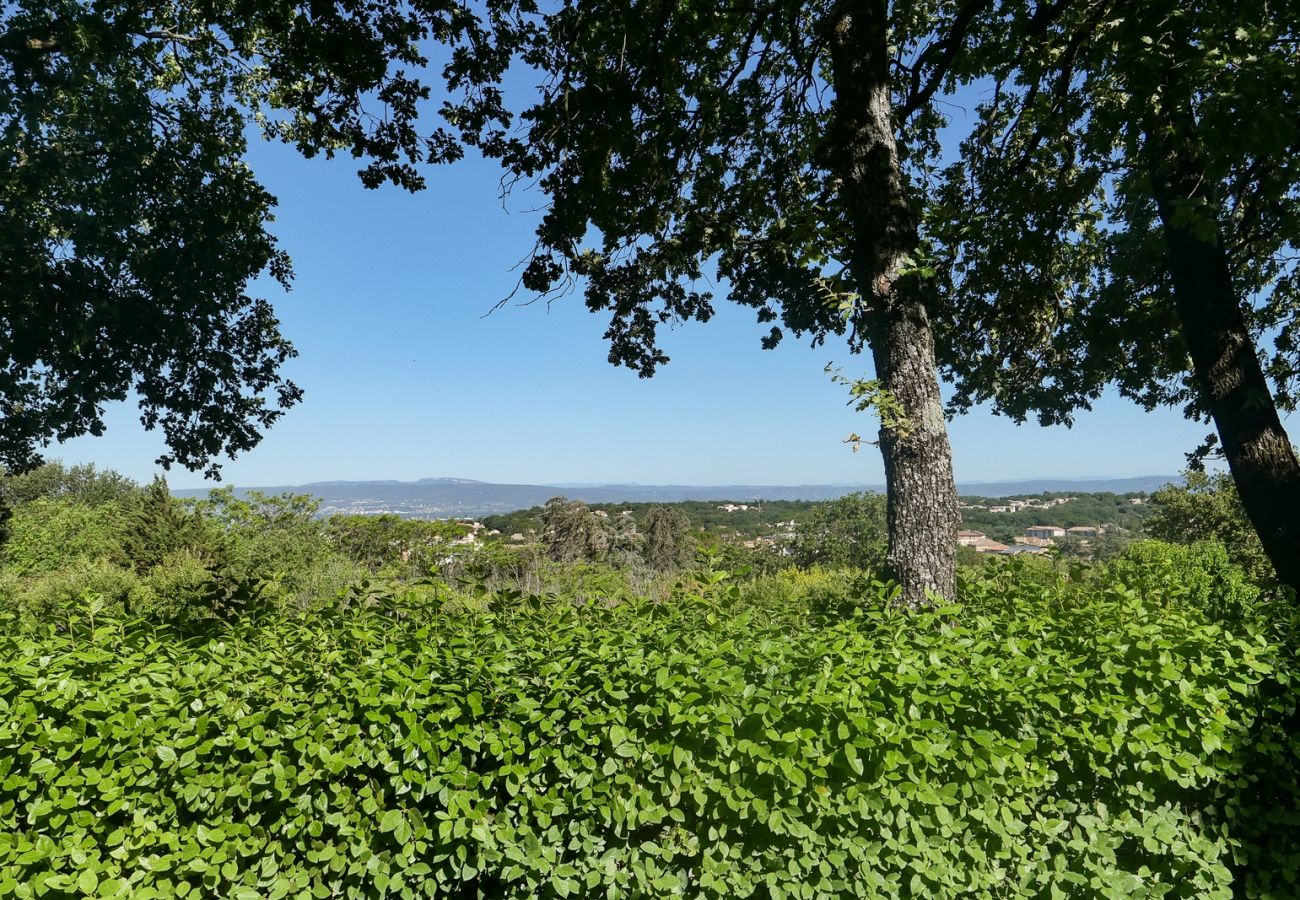 Huis in Saint-Paul-Trois-Châteaux - het kleine huis op de colline,zwembad en petanquebaan 