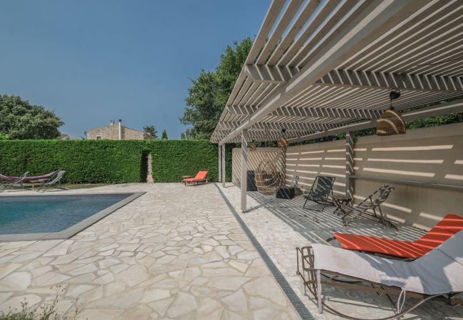 Huis in La Baume-de-Transit - Le Mas de la Baume, verwarmd zwembad, open uitzicht