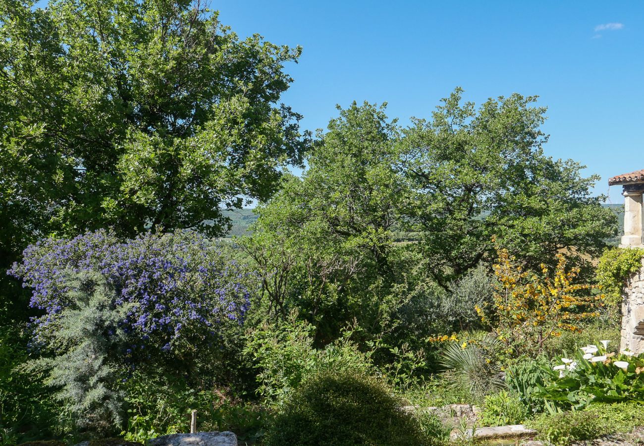 Huis in Chantemerle-lès-Grignan -  Cipressen bij de kerk, charmant dorpshuis 