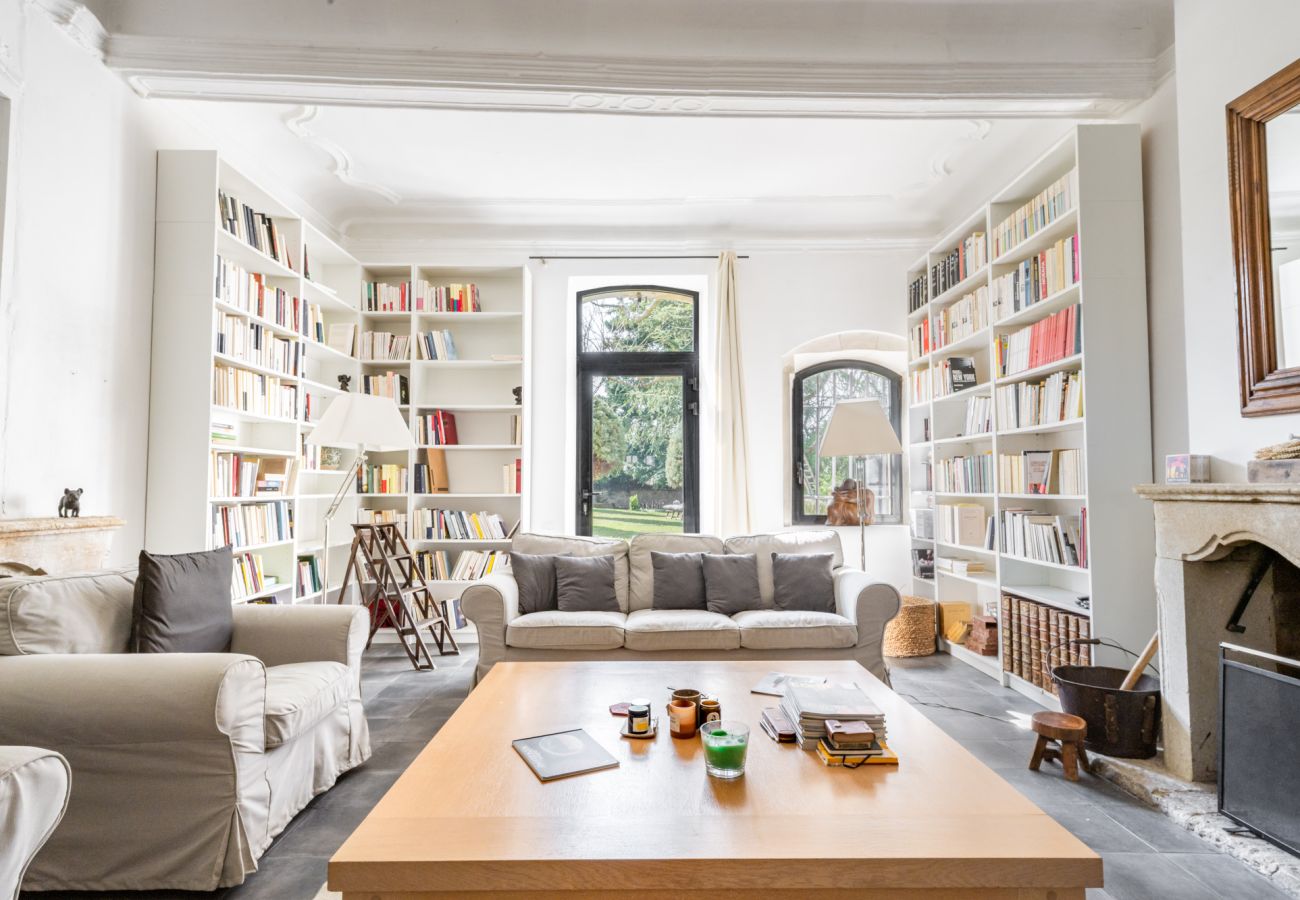 Huis in Tulette - La Mancelone, uitzonderlijke woning te huur, met verwarmd zwembad