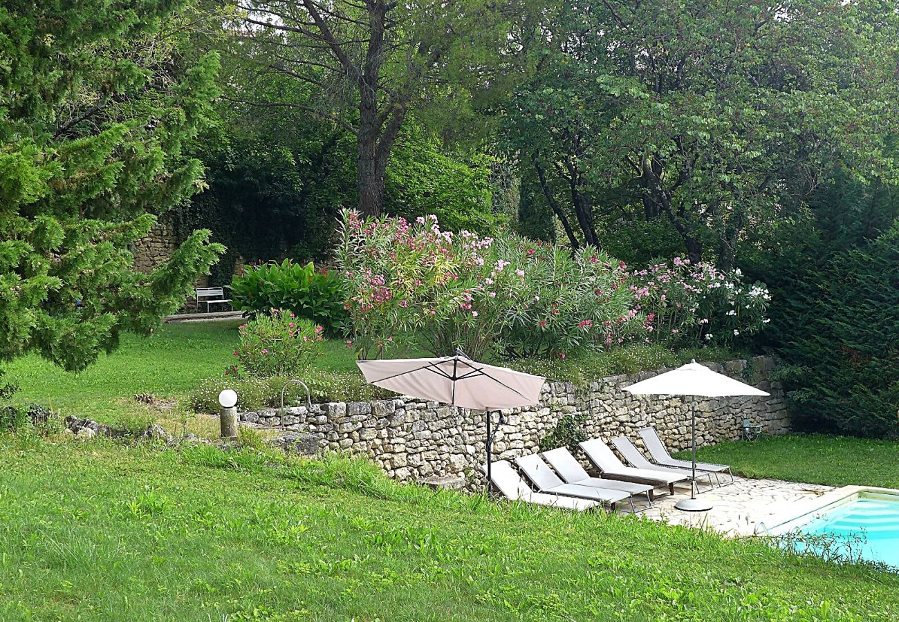 House in Saint-Restitut - Catherine's House, heated pool