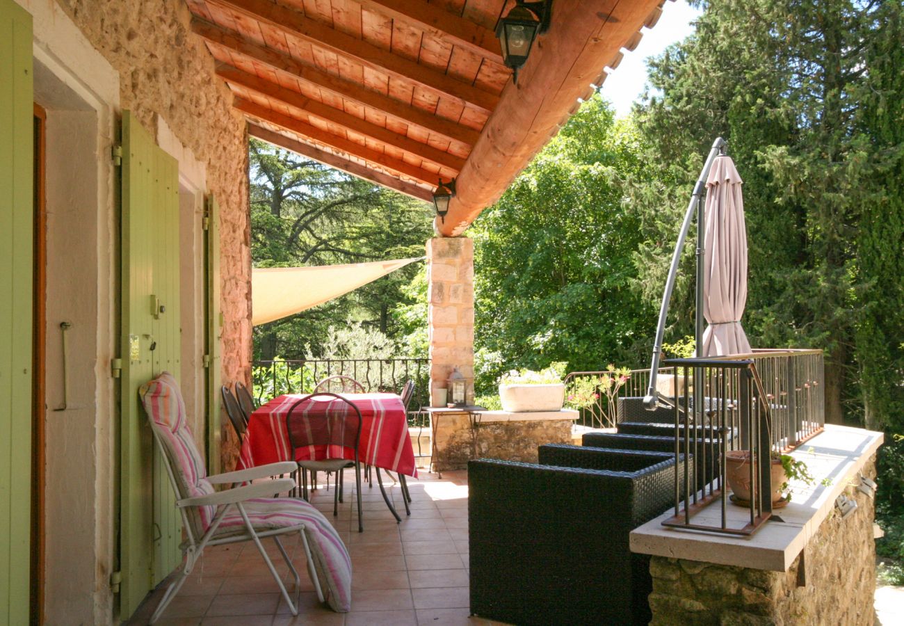 House in Saint-Restitut - Catherine's House, heated pool