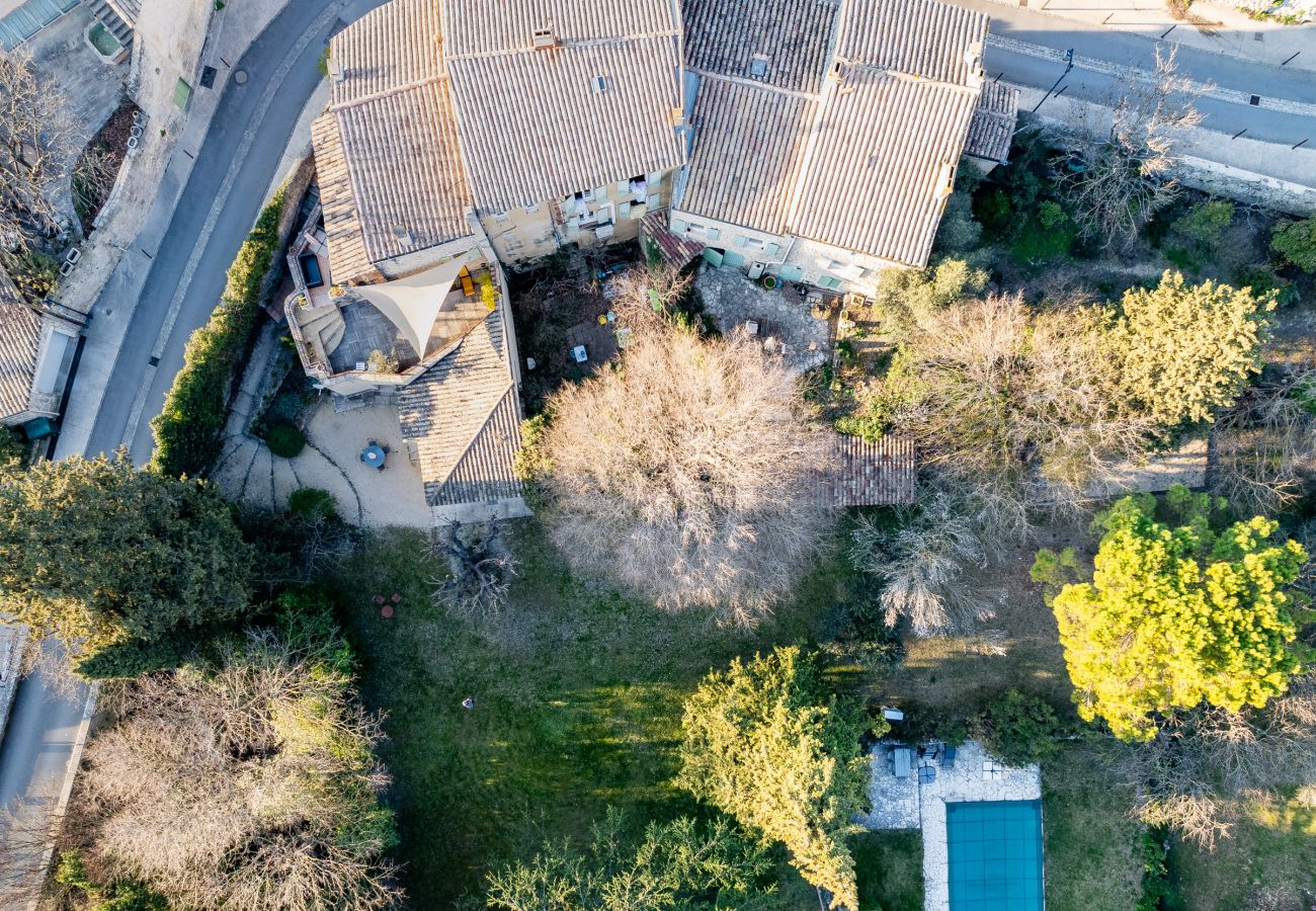 House in Saint-Restitut - Catherine's House, heated pool