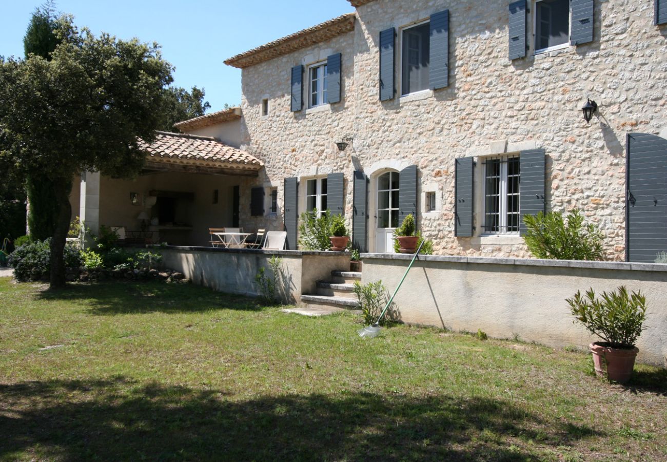 House in Saint-Restitut - Mas in Drôme, swimming pool, view on the Mont Ventoux