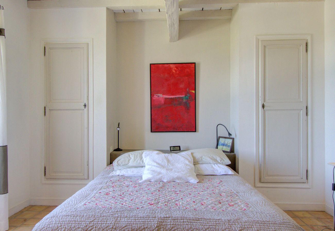 House in Saint-Restitut - Stone Provencal farmhouse with panoramic view & swimming pool- Saint-Restitut