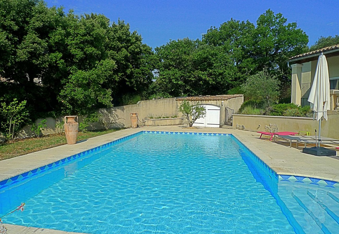 Villa in Clansayes - La Villa des Amoureux, charm in Drôme Provençale, with secured swimming pool