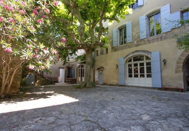  in Rochegude - Village house, authenticity, charm with private pool
