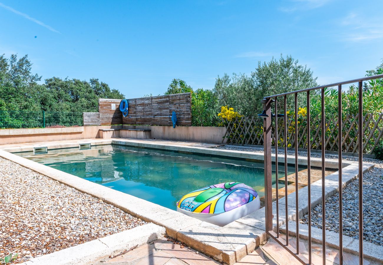 Villa in Réauville - La Villa Regardelle, breathtaking view, fenced pool, near Grignan