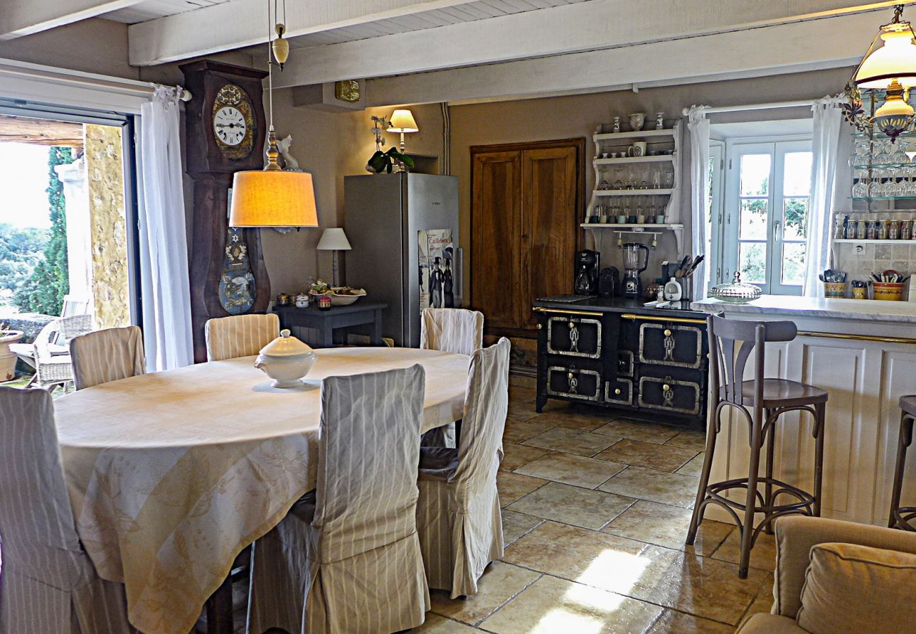 House in Saint-Restitut - Le Mas de Marie, in Drôme Provençale, a 100% natural parenthesis