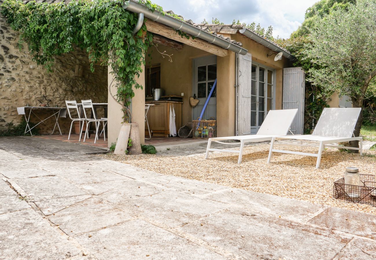 House in Rochegude - Village house, in Rochegude, with private swimming pool, petanque court