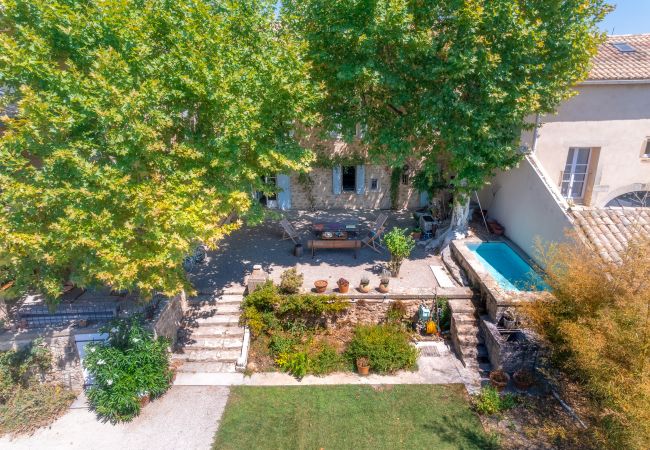 House in Sérignan-du-Comtat - Provencal house with courtyard and pond - Provence House in Sérignan-du-Comtat - Provencal house with courtyard and pond - Provence