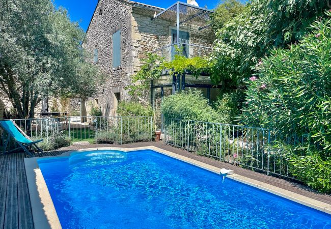  in Grignan - La Maison de village de Grignan, private pool
