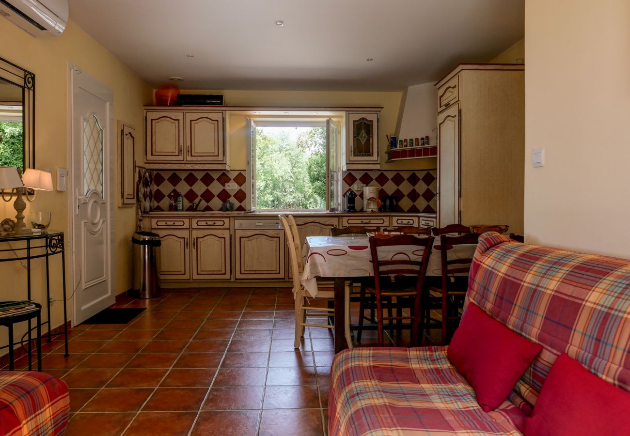 House in Saint-Paul-Trois-Châteaux - little house on the colline,swimming pool and petanque court 