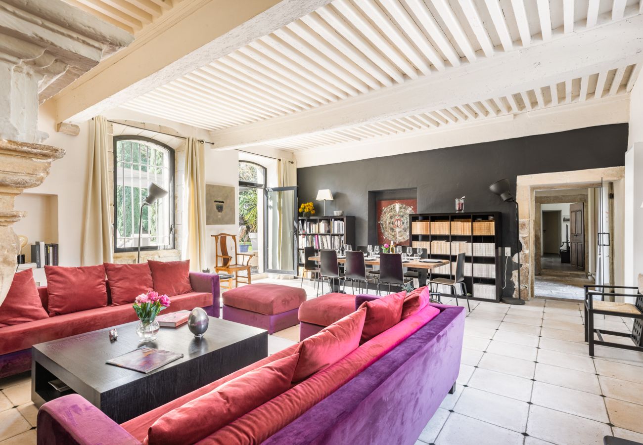 House in Tulette - La Mancelone, exceptional property to rent, with heated swimming pool