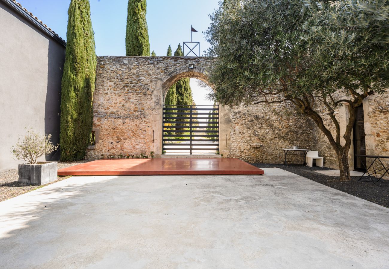House in Tulette - La Mancelone, exceptional property to rent, with heated swimming pool