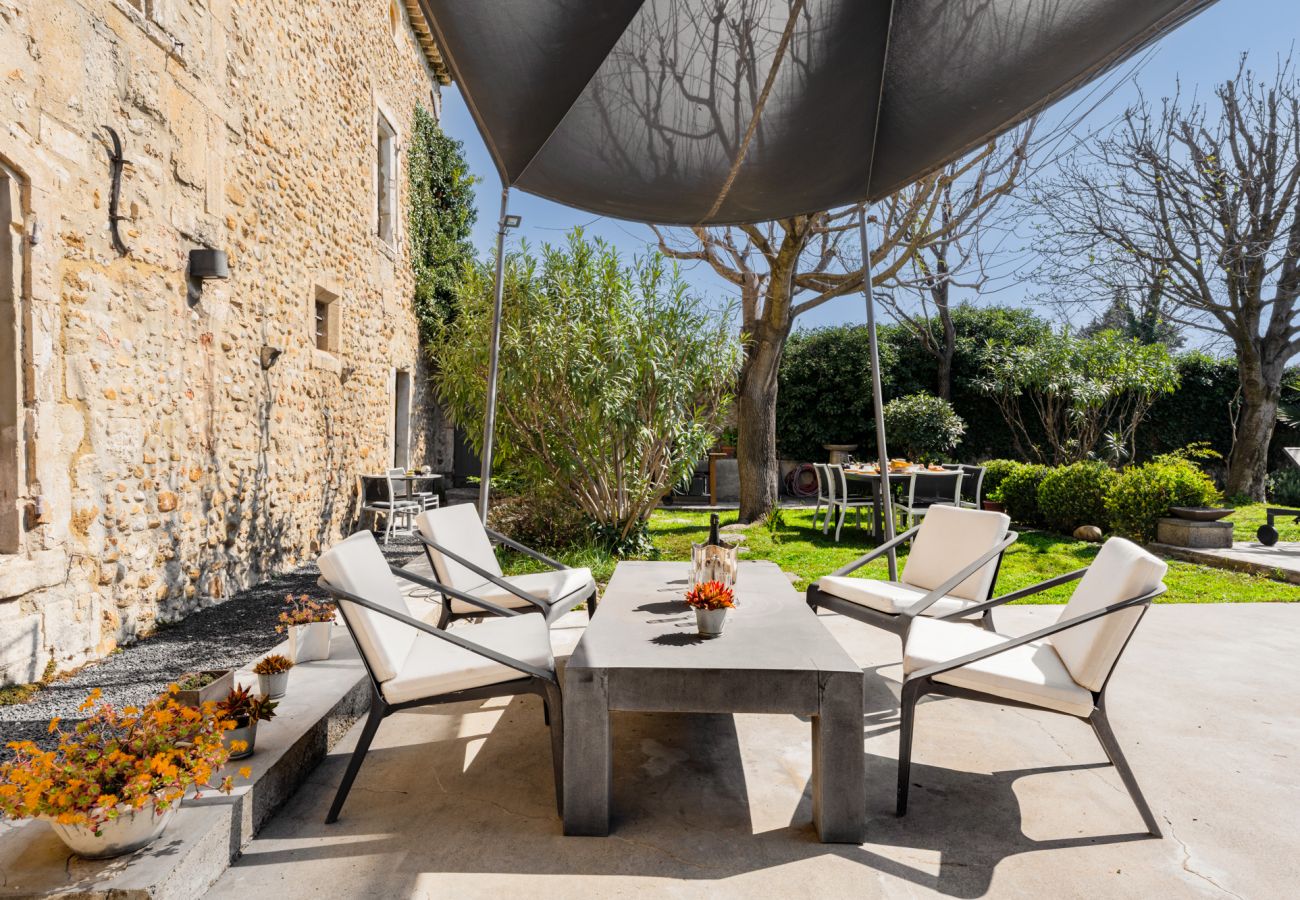 House in Tulette - La Mancelone, exceptional property to rent, with heated swimming pool