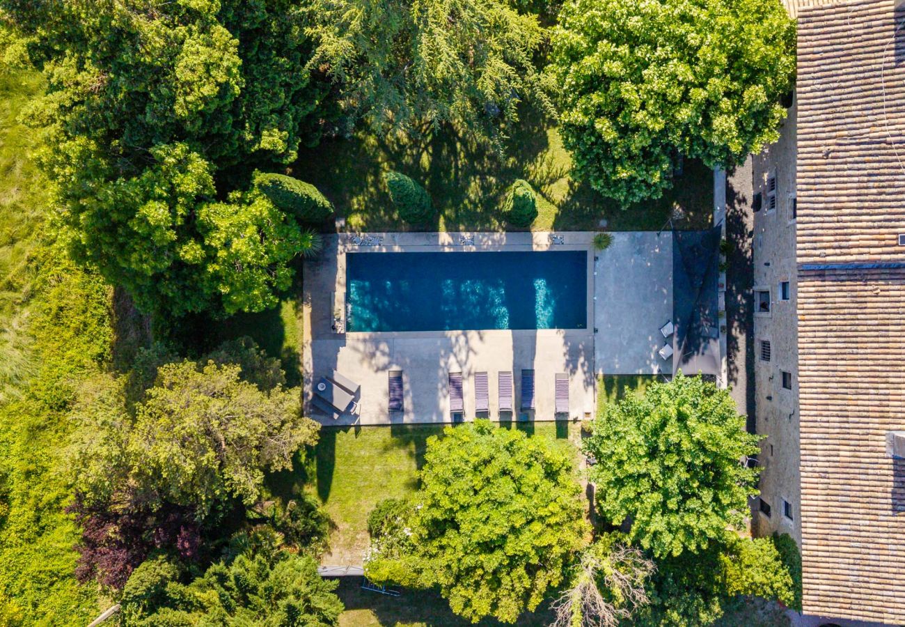 House in Tulette - La Mancelone, exceptional property to rent, with swimming pool