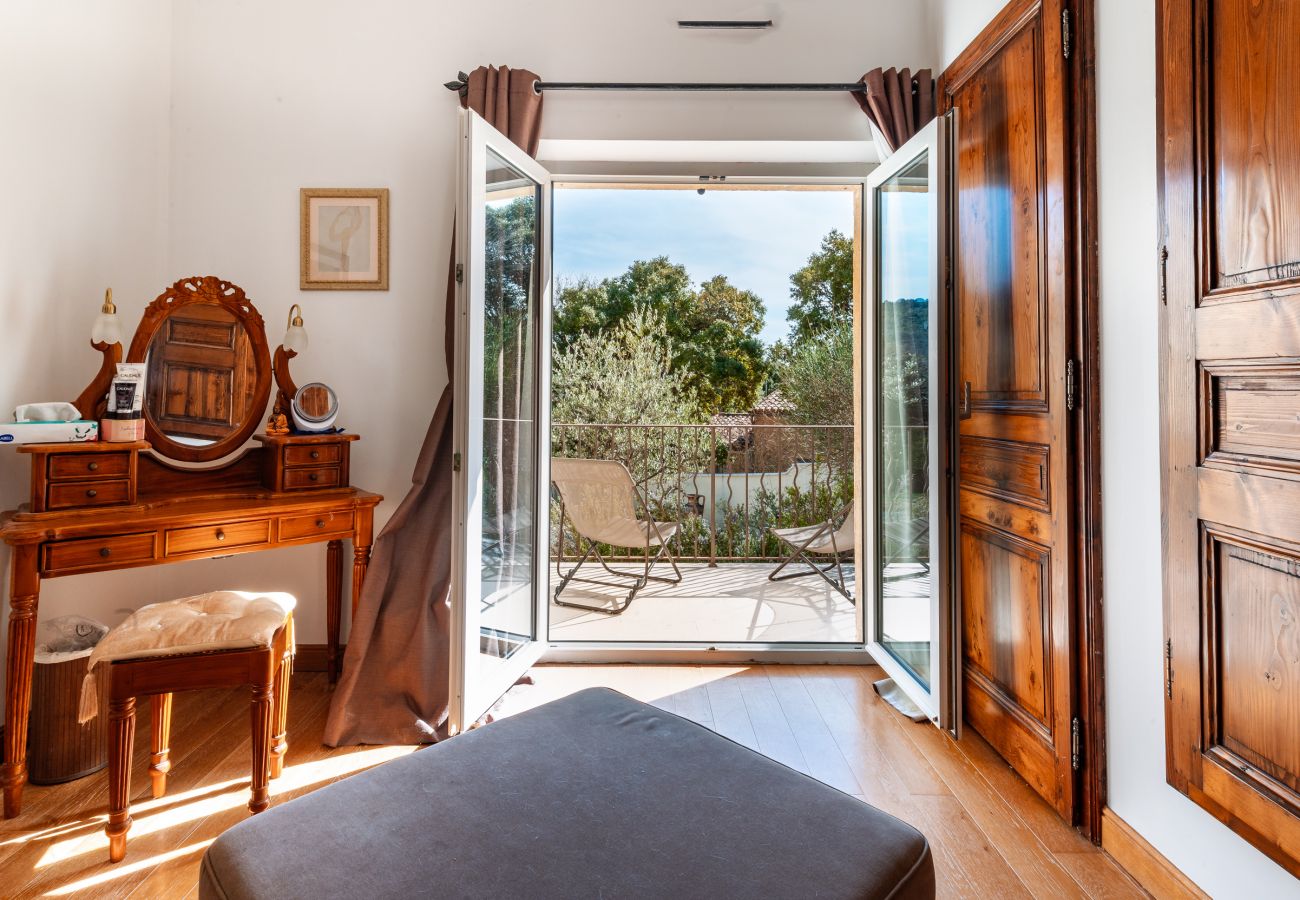 Villa à Clansayes - La Villa des Amoureux, charme en Drôme Provençale, avec piscine sécurisée