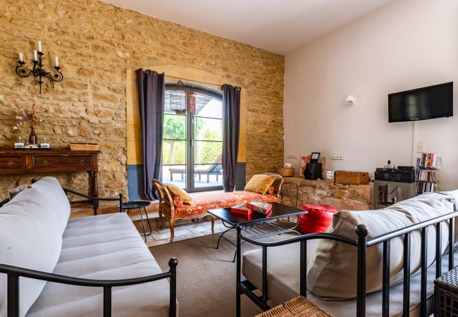 Maison à Bouchet - Mas en pierres avec jardin & piscine en Drôme Provençale Maison à Bouchet - Mas en pierres avec jardin & piscine en Drôme Provençale