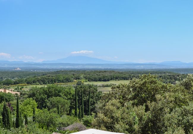 Villa à Réauville - La Villa Regardelle, vue imprenable, piscine clôturée, proche Grignan