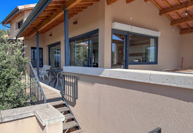 Villa à Réauville - La Villa moderne, avec piscine & vue en Drôme Provençale Villa à Réauville - La Villa moderne, avec piscine & vue en Drôme Provençale
