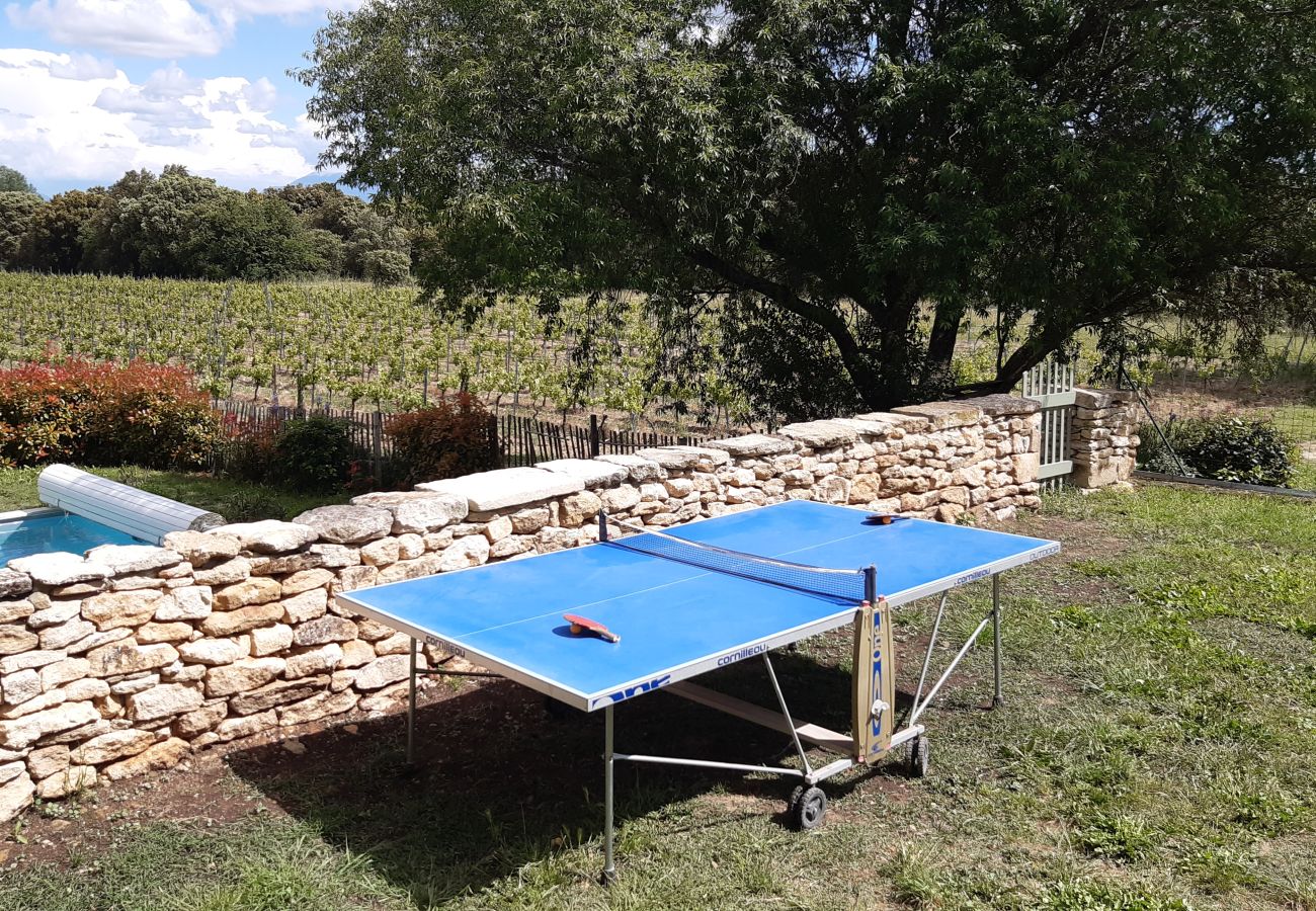 Maison à La Baume-de-Transit - Ferme en pierres rénovée avec piscine & jardin – Drôme Provençale