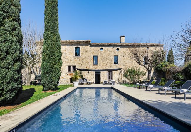  à Tulette - La Mancelone, propriété d'exception à louer, avec piscine chauffée