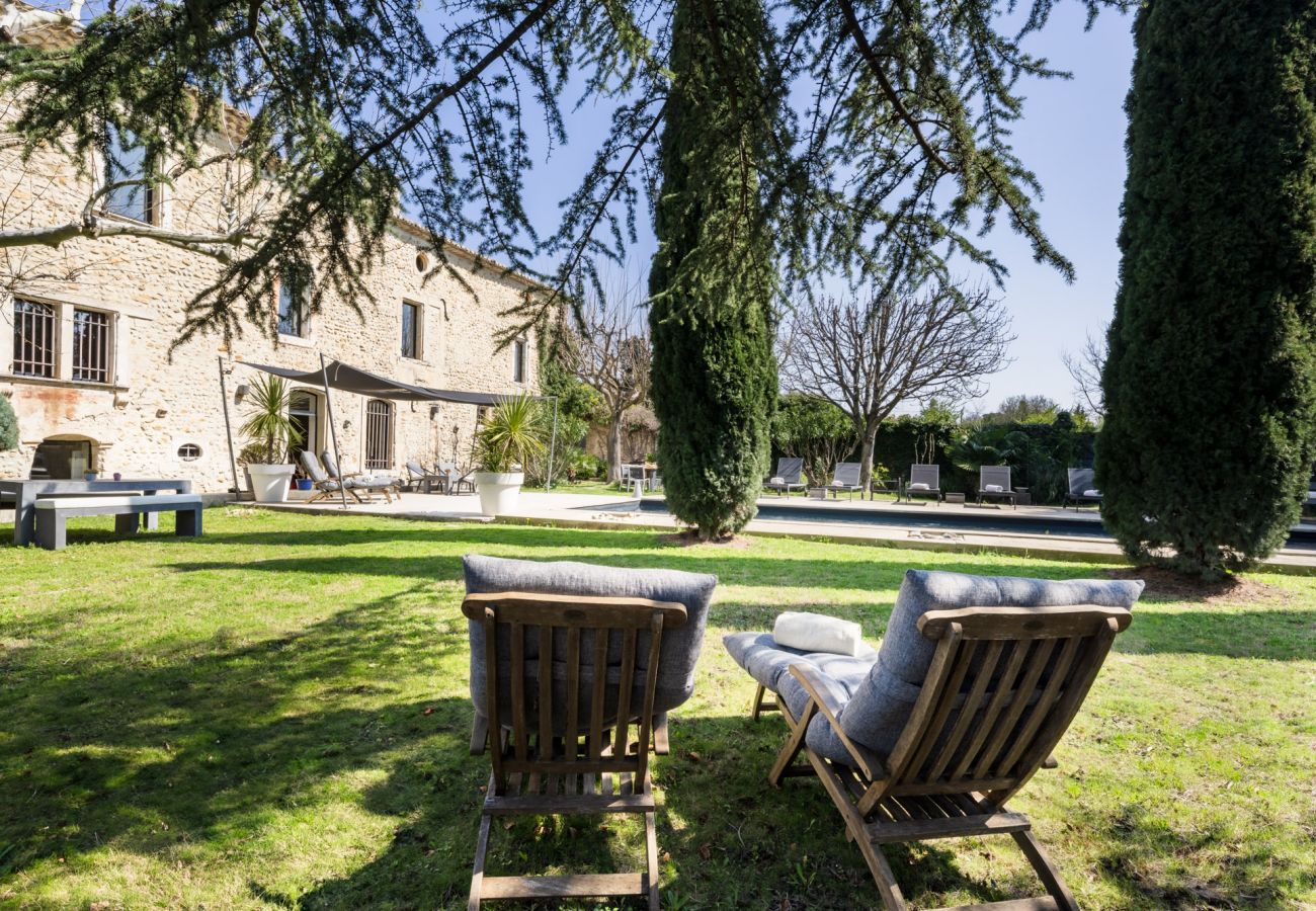 Maison à Tulette - La Mancelone, propriété d'exception à louer, avec piscine chauffée