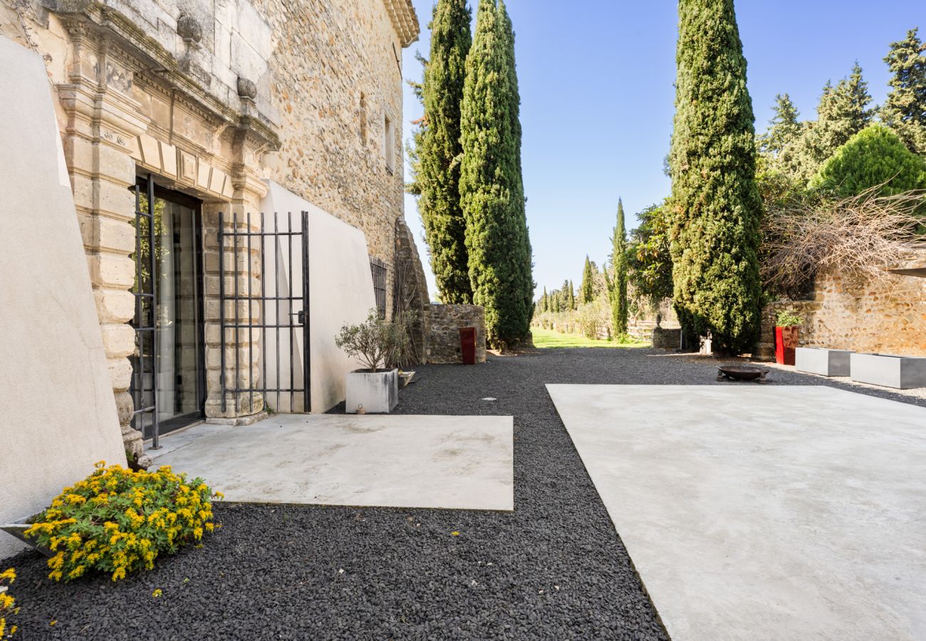 Maison à Tulette - La Mancelone, propriété d'exception à louer, avec piscine chauffée