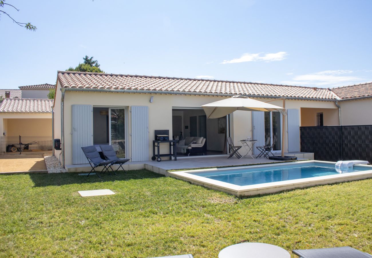 Villa à Suze-la-Rousse - Syrah Villa neuve avec piscine privée au coeur du village - 4 pers.
